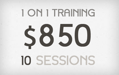 One on One 10 Pack - $850