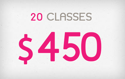 20 Sessions - $360